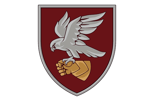 The emblem of the unit that trusts us 1
